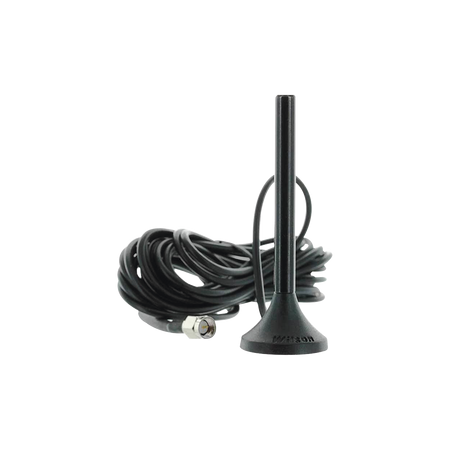 Antena mini de montaje magnético, con cable rg174 y conector sma macho | rango de frecuencias 700-960 mhz, 1710-2270 mhz | gana