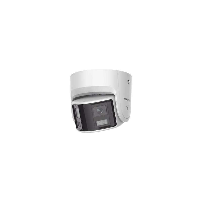 [flexvu] [protecciÓn activa] turret ip panorámica 4 megapíxel / 2 lentes 2.8 mm (180°) / imagen a color 24/7 (colorvu) / poe