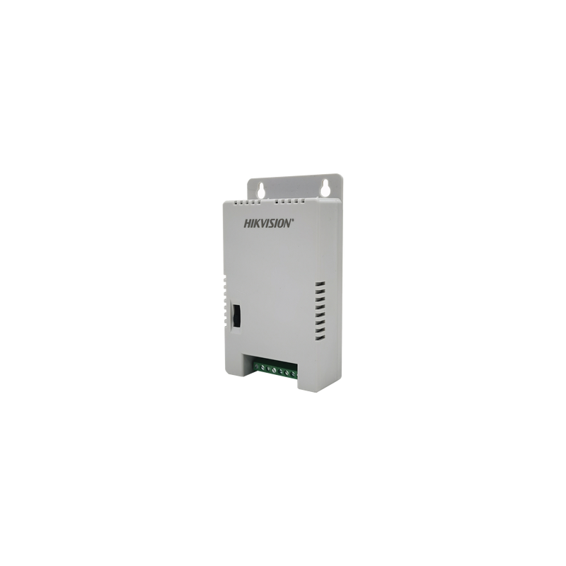 Fuente de poder regulada 12 vcc / 13.5 vcc / 15 vcc para 4 cámaras / 4 amp (1 amp por salida) / voltaje de entrada 90 - 130 vca